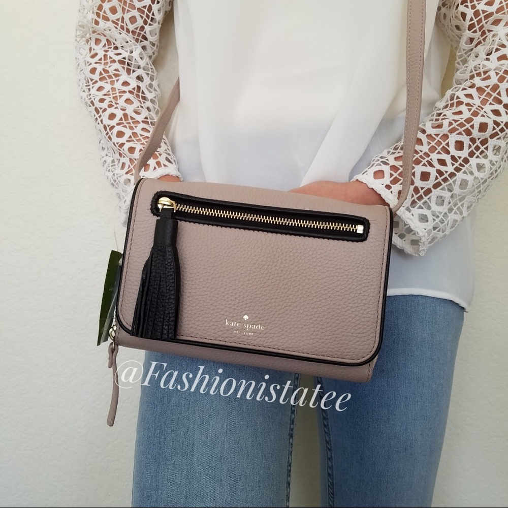 NWT KATE SPADE AVIE CHESTER STREET ALMOND BAG - Picture 2 of 8